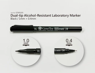 NEU: Dual-tip Alcohol-Resistant Laboratory Marker