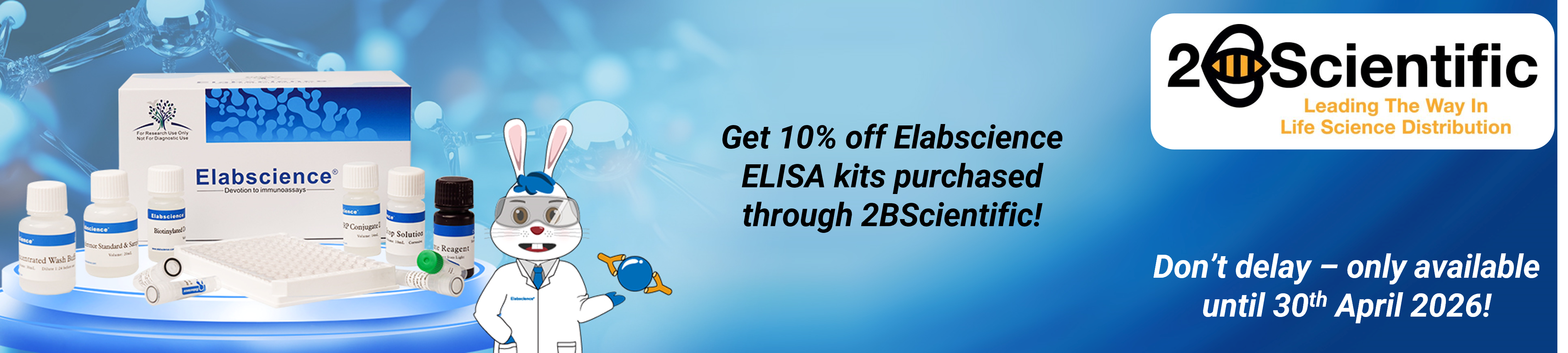 10% off Elabscience ELISA kits