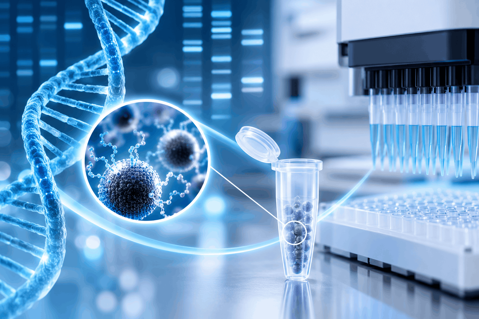 Winning the competitive market in sample preparation for Genomic Sequencing